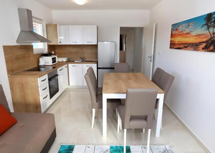 In Okrug Gornji With Sea View, Terrace, Air Conditioning, Wifi 5059-1 Appartement *