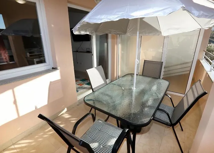 In Okrug Gornji With Sea View, Terrace, Air Conditioning, Wifi 5059-1